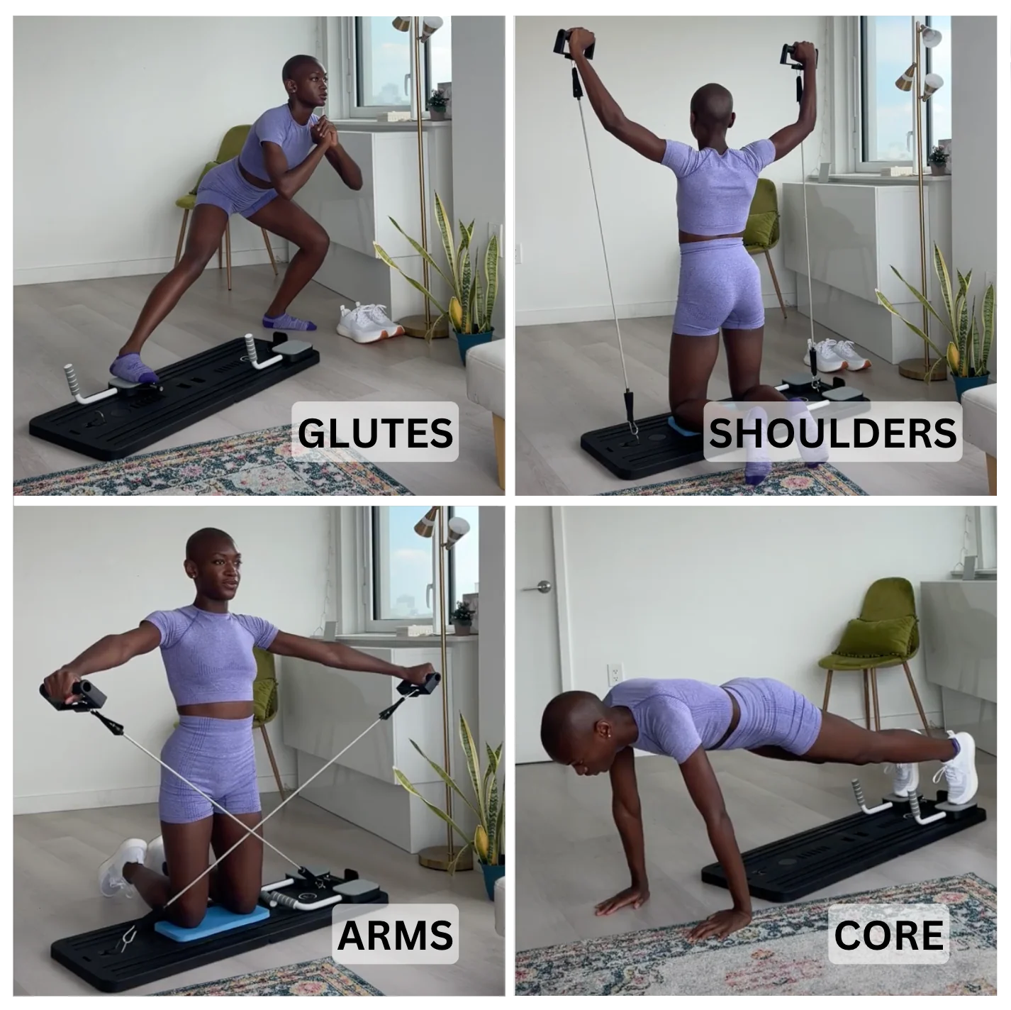Portable Pilates Power Board