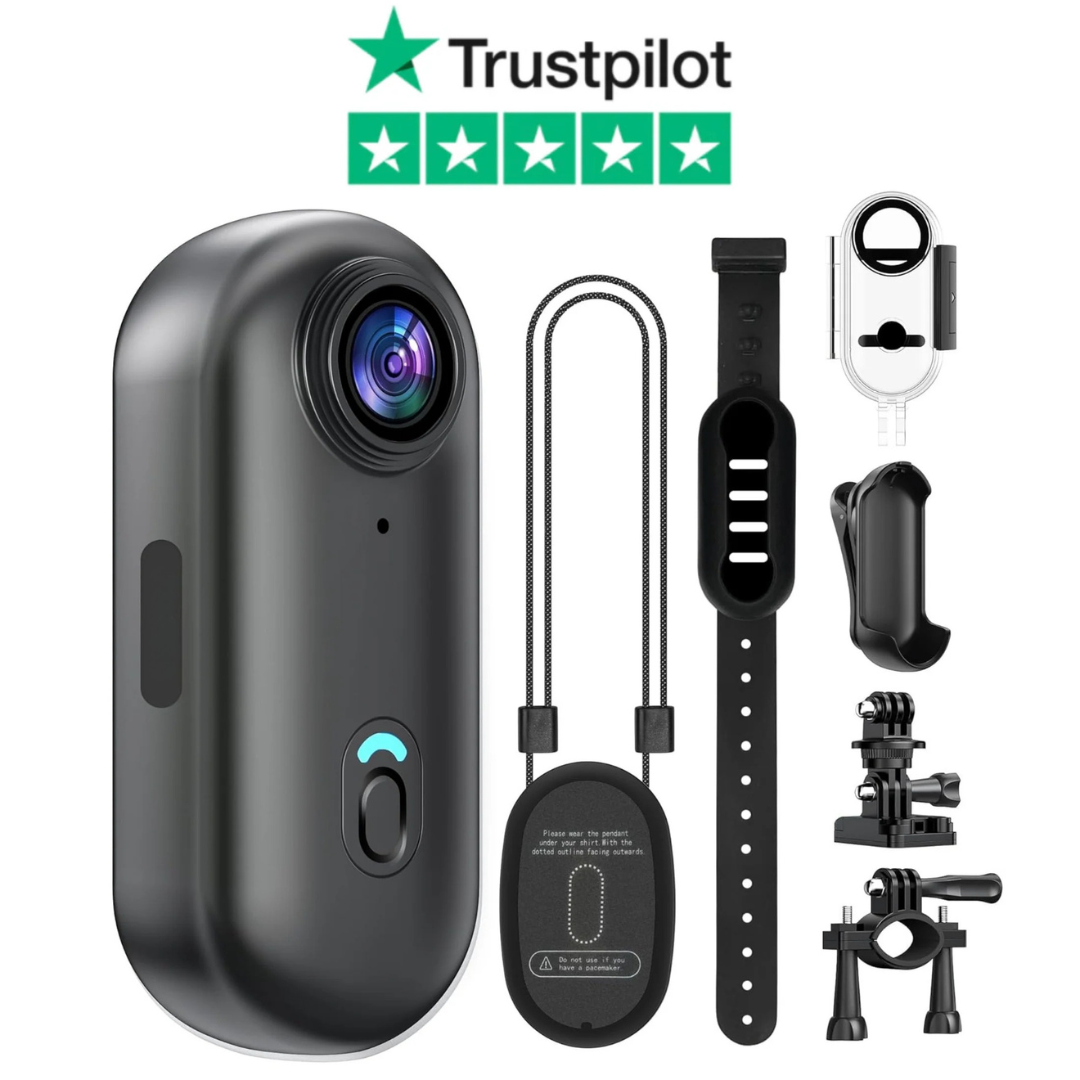 4K Portable Tiny Vlogging Camera (Summer Sale 4 Free Gifts)
