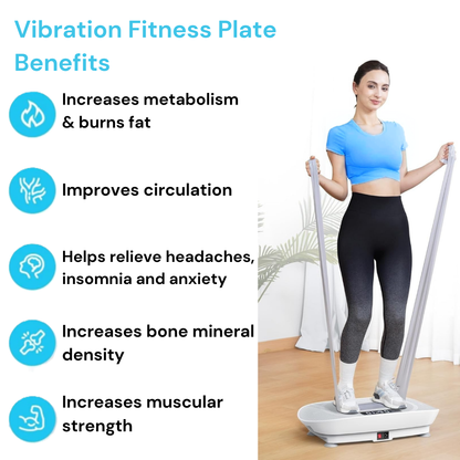 Vibrating Fitness Plate for Home