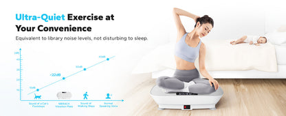 Vibrating Fitness Plate for Home