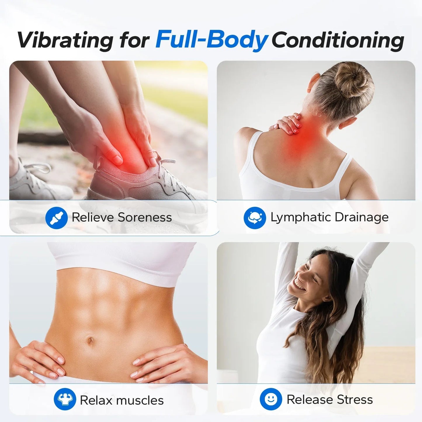 Vibrating Fitness Plate for Home