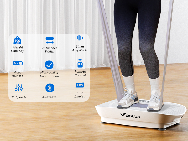 Vibrating Fitness Plate for Home