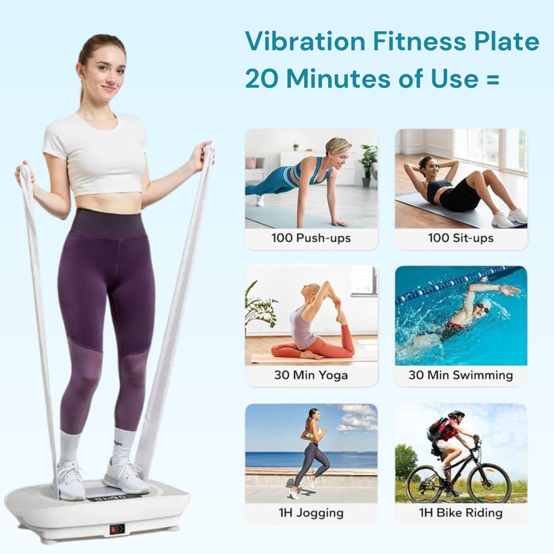 Vibrating Fitness Plate for Home
